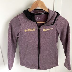 Nike Lebron James zip up hoodie (Size S)